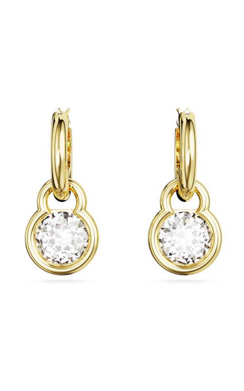 Swarovski Dextera Bezel-Set Drop Earrings