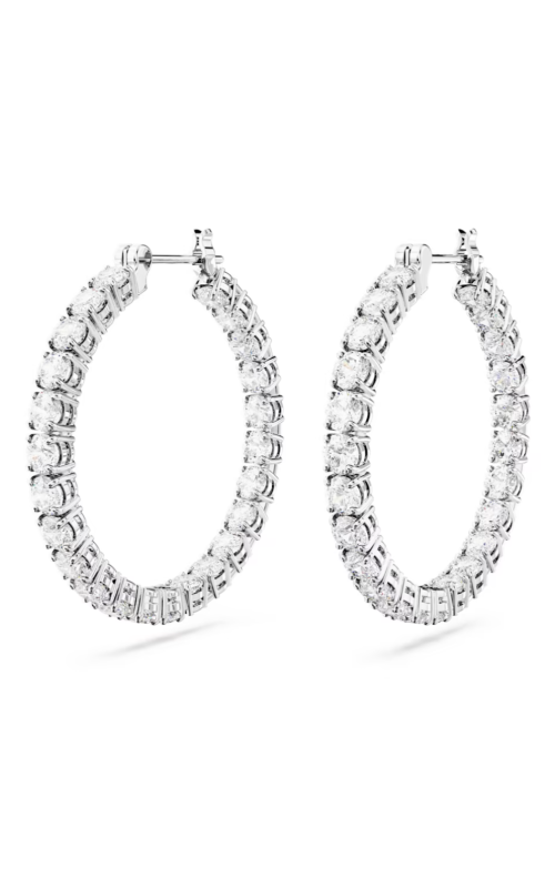 Swarovski Matrix Hoop Earrings