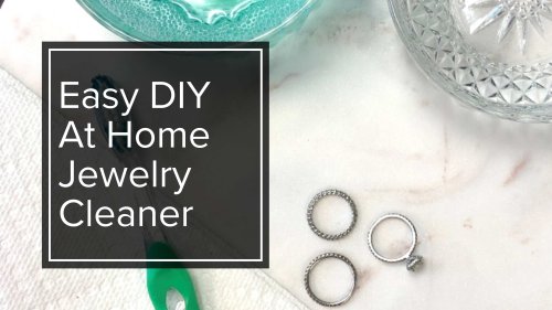 Easy DIY At Home Jewelry Cleaner